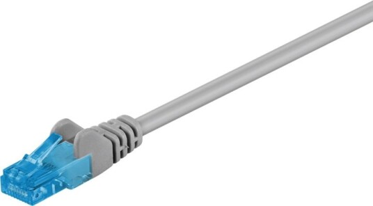 Goobay CAT 6A U/UTP Halogenfri Nettverkskabel 1m Grå