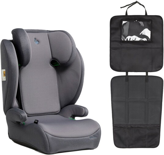 Beemoo Ride i-Size Beltestol inkl. Beemoo 3-in-1 Sparketrekk, Mineral Grey/Black