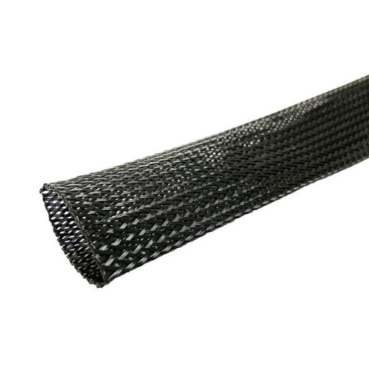 MicroConnect Kabelstrømpe Utvidbar Polyester Ø20mm 50m Svart