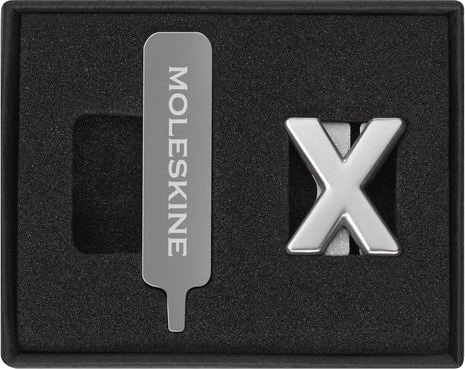 Moleskine Pins X Sølv