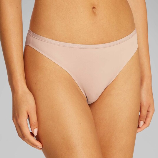 Calvin Klein Truser Perfectly Fit Bikini Briefs Beige X-Large Dame Calvin Klein Truser Perfectly Fit Bikini Briefs Beige X-Large Dame
