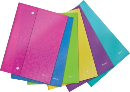 Leitz 44690099 Konvoluttmappe A4 Polypropylen Pp Assorterte Farger Landskap/Portrett 60 Ark