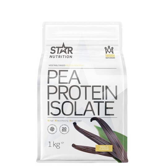 Star Nutrition Pea Protein Isolate Vanilla 1000g Star Nutrition Pea Protein Isolate Vanilla 1000g