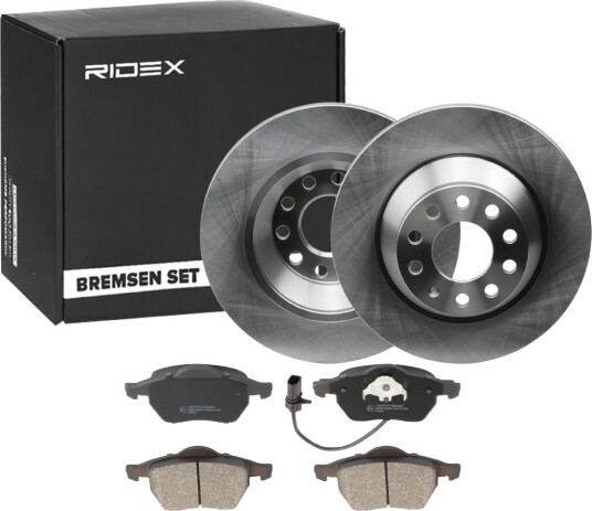 Bremseskiver og klosser RIDEX 3405B1375