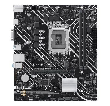 ASUS H610M-K Micro ATX Hovedkort med DDR5 RAM og LGA 1700 Socket ASUS H610M-K Micro ATX Hovedkort med DDR5 RAM og LGA 1700 Socket