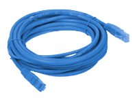 Alantec Koblingskabel Rj 45 Hann Til Rj 45 Hann 50 Cm Utp Cat 5E Flertrådet Blå KKU5NIE0.5