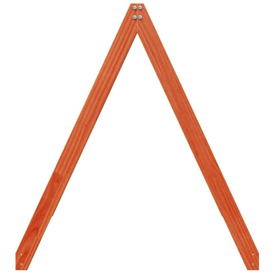 Tak for barneseng voksbrun 199x80,5x88 cm heltre furu Tak for barneseng voksbrun 199x80,5x88 cm heltre furu