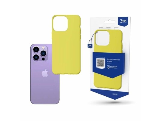 Iphone 14 Pro-Deksel Fra 3Mk Matt Case-Serien - Lime