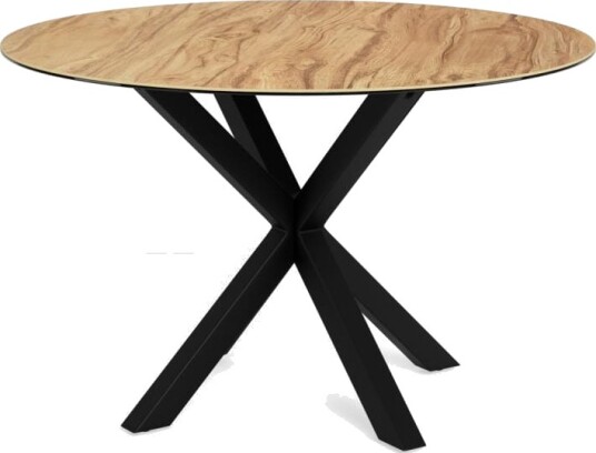 Parkins spisebord 119 cm rundt - Vill eik