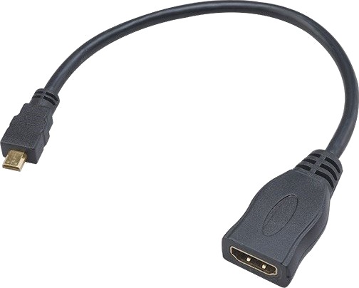 Akasa Ak-Cbhd09-25Bk 0,25 M Hdmi Type D Mikro Hdmi Type A Standard 10,2 Gbit/S Sort Akasa Ak-Cbhd09-25Bk 0,25 M Hdmi Type D Mikro Hdmi Type A Standard 10,2 Gbit/S Sort