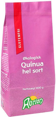 Aurion Hel Svart Quinoa Øko - 600 g