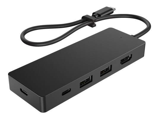 HP 86T46AA G3 dokkingstasjon 2xUSB C 2xUSB A HDMI Svart HP 86T46AA G3 dokkingstasjon 2xUSB C 2xUSB A HDMI Svart