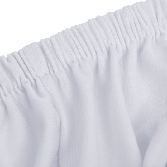 vidaXL Sofaovertrekk polyester hvit