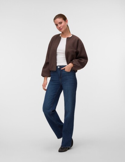 Vero Moda Vmchloe Ls Bomber Jacket Noos Brown XL