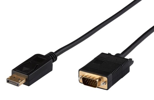 MICROCONNECT Displayport to VGA Cable 0.5m