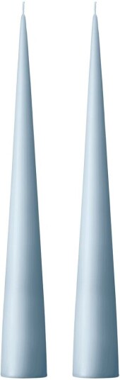 Ester & Erik kjeglelys 37 cm 2 stk. matt Dusty blue 83