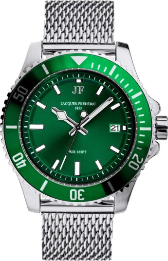 Jacques Frédéric Nautique Mesh Steel / Green