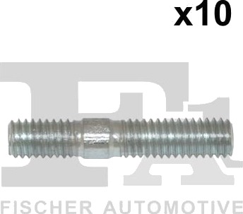 Skrue, avgassbend FA1 985-06-004.10