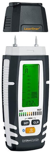 Laserliner Fuktmåler 082.321A med veske og batterier Laserliner Fuktmåler 082.321A med veske og batterier