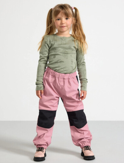 Lindex Trousers Shell Small Kids - Pink - 92
