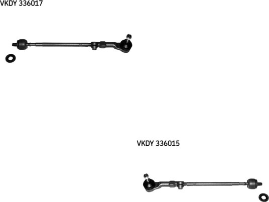 SKF SKF284N0024 Parallellstag / styrestag
