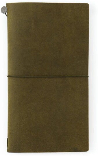 Traveler'S Company Notebook Starter Set Olive