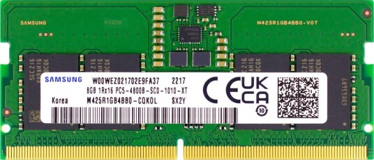 Rebuild IT M425R1GB4BB0-CQKOD Samsung 8GB DDR5-4800MHz PC5-38400 non-ECC Unbuffered CL40 288-Pin