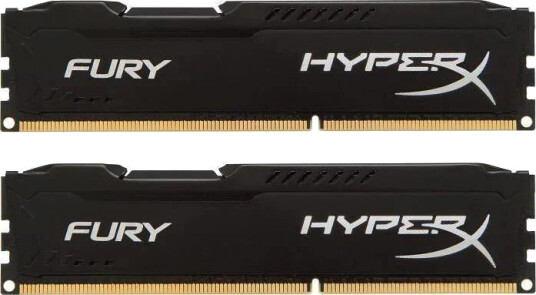 Kingston HyperX Fury Black DDR3 DIMM 8GB 1600MHz CL10 HX316C10FBK2/8
