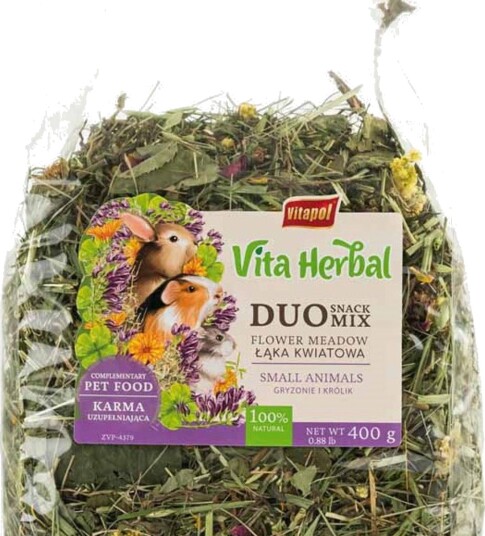 Vita Urte Blomster Snack Smådyr 400 G