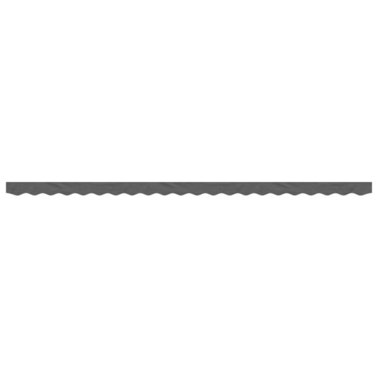 Erstatningsstoff for markisekappe antrasitt stripe 5 m 367766