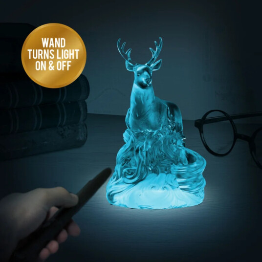 Paladone Patronus lys med fjernkontroll for tryllestaven