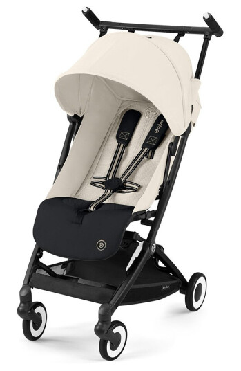 Vogn Cybex Libelle BLK Canvas White Light Beige