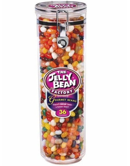 Jelly Beans Jar Gourmet Mix 1300 gram USA Import   Stor Patentkrukke