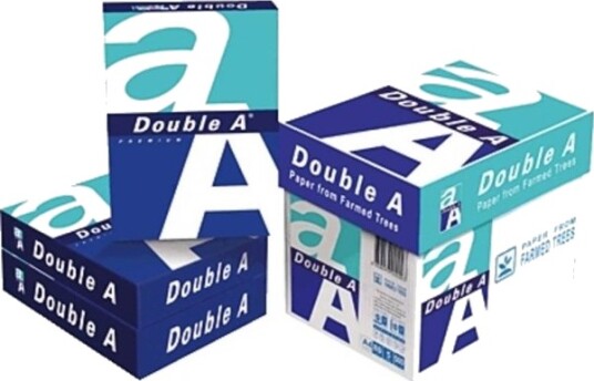 Double A Non Stop Box 10330042324 Universelt Skriverpapir Din A4 80 G/M² 2500 Ark Hvit