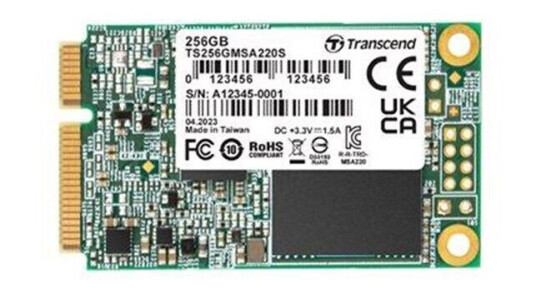 Transcend 220 mSATA SSD - 256GB Transcend 220 mSATA SSD - 256GB
