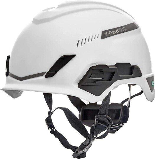 MSA V Gard H1 Vit Vernehjelm ventilert Hvit Hodebeskyttelse MSA V Gard H1 Vit Vernehjelm ventilert Hvit Hodebeskyttelse