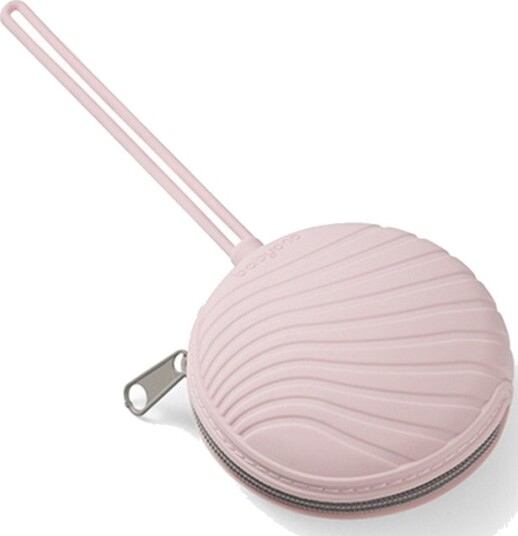 BabyOno Silikon Oppbevaringsetui Til Smokk Rosa