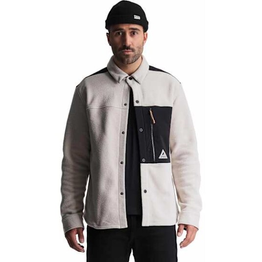 Orage Unisex Hunter Fleece Shirt Dark Birch L