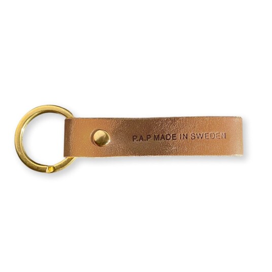 P.a.p. Nøkkelring P.A.P. Skinn Cognac