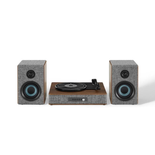 Crosley Arya Platespiller med høyttalere Gray