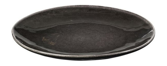 Broste Copenhagen Stor middagstallerken, Nordic Coal Ø 31 cm