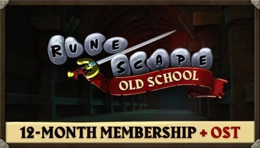 Old School RuneScape 12-Month Membership + OST, Mac OSX