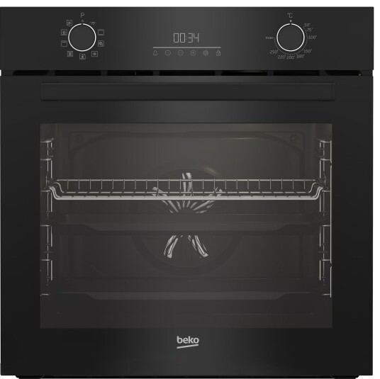 Beko BBIM14300B 72 L Innbyggingsovn med Digitalt Display og SteamClean Svart Beko BBIM14300B 72 L Innbyggingsovn med Digitalt Display og SteamClean Svart