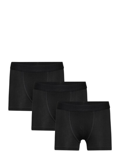 Lindex 3 Pack Boxer Shorts   Black   170