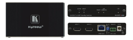 Kramer Digitools Vs-21Dt - Video/Audio Switch - 2 X Hdmi - Stasjonær