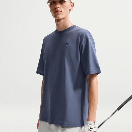 Nike M Golf Tee BR Open Golf pologenser herre Diffused Blue X Large