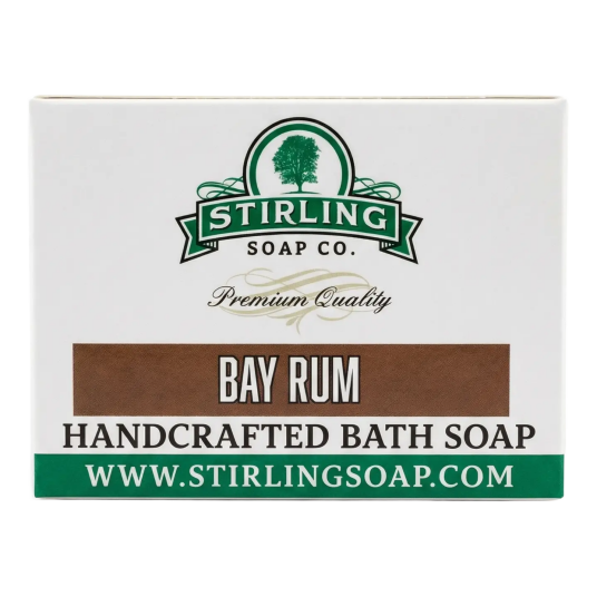 Stirling Soap Co. kroppssåpe Bay Rum 107g