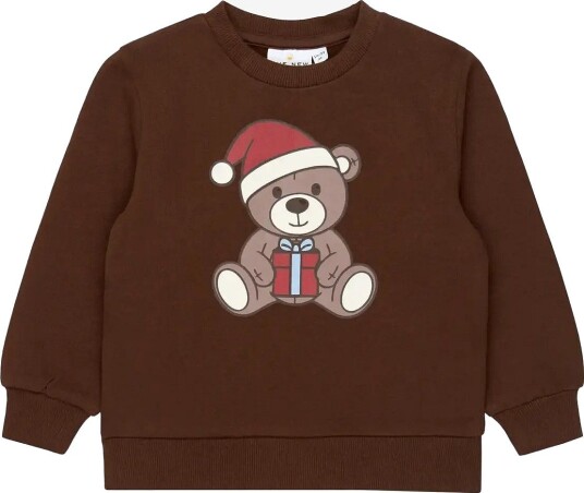 THE NEW SIBLINGS Tnstholiday Sweatshirt - CHESTNUT - 80