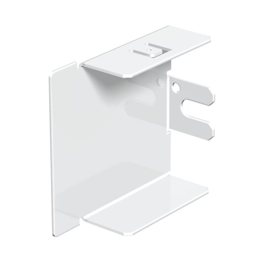 Obo Bettermann 6249795 Endestykke hvit stålplate 60 x 60 mm Installasjonsmaterial
