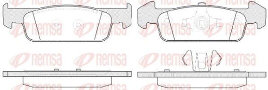 Bremseklosser REMSA 1540.10
